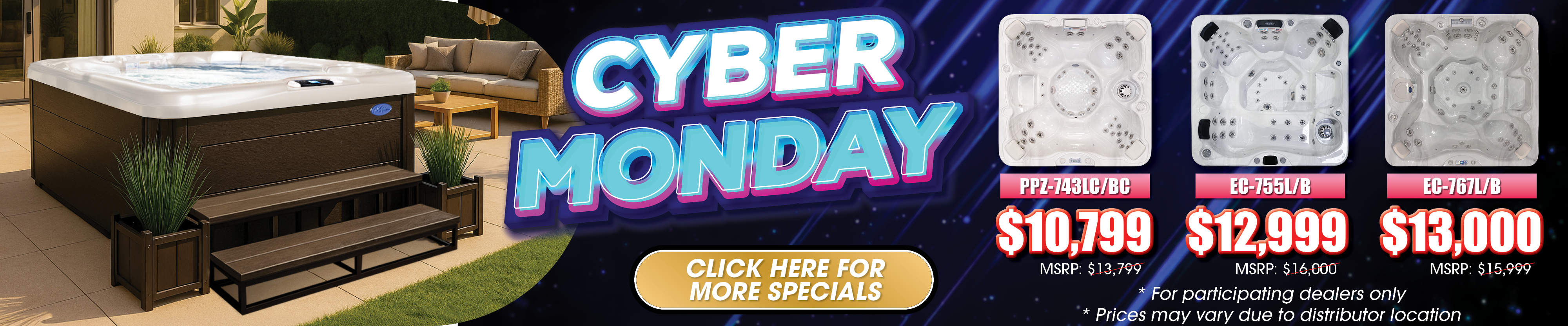 Calspas hot tub being used in a family setting - San Clemente