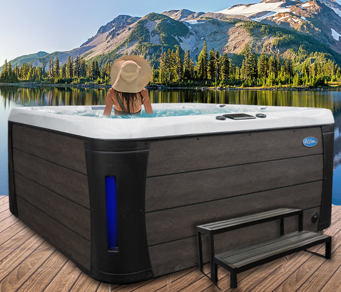 Calspas hot tub being used in a family setting - hot tubs spas for sale San Clemente